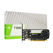 Leadtek nVidia Quadro Turing T1000 8GB Workstation Graphic Card GDDR6, PCIe ,896 CUDA cores, PCI-E 3.0 x16, 4x mDP, LP Bracket