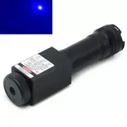 Waterproof 450nm 450T-5000 Blue Dot Focusable Laser Module 18650 Battery