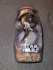 Star Wars Titanium Series Die Cast - Speeder Bike - 2006 NIB
