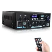 AK55 Amplifier Home Audio Stereo Receiver with Bluetooth 5.0 Max 450W X2 Power