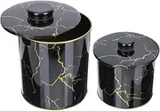 CRILSTYLEO Biscuit Jar Tinplate Tea Can Biscuit Container Party Supplies Decorative Candy Box