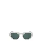 geometric sunglasses 48 Green