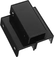 Gatuida 1 Set Under Desk Laptop Holder Laptop Bracket Under Table Hidden Station Under Desk Laptop Mount Tablet Mounting Brackets Under Desk Holder for Laptop Storage Rack Plastic Keyboard