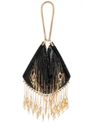 Rabanne Embellished Chainmail Shoulder bag - Black ONE SIZE