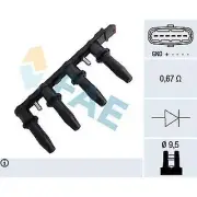 80291 FAE IGNITION COIL FOR ALFA ROMEO AUDI FIAT OPEL SAAB VAUXHALL VW