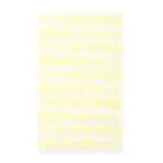 1 Sheet Clear Adhesive Tab Double-Side Adhesive Tape Press on Tab