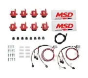 8289-KIT MSD Ignition Coil - Smart - Big Wire Kit - Red