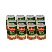 Del Monte Canned Diced Tomatoes with Basil, Garlic, Oregano and No Added Salt, 1