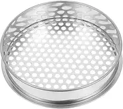 Garden Mesh Strainer Compost Sifter Soil Sieve with Round for Efficient Particle Sorting Lightweight Gardening Tool for Blueberries Soil and Seeds