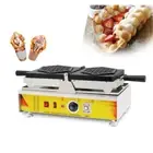 Nonstick Bubble Egg Waffle Maker Machine 110V Electric Egg Cake Maker Dessert