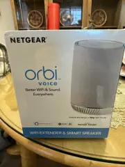 Netgear Orbi Voice Tri-Band Wi-Fi Range Extender/Smart Speaker RBS40V-200NAS