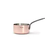 De Buyer Inocuivre Tradition Copper Saucepan With Cast Iron Handle, 1.9-Quart