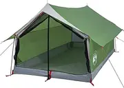 vidaXL Camping Tent, Trekking Tent for 2 People, Waterproof, Tent with Insect Protection for Outdoor, Camping, Hiking, Hiking Tent, Lightweight, Portable, Green