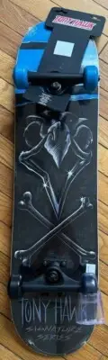 Tony Hawk 31" Limited Edition Signature Series Skateboard - Crossbones Hawk New