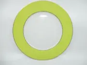 RAYNAUD HORIZON YELLOW SERVICE PLATE (Gold trim)- 11 3/4" 0509B