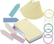 NUOBESTY Elegant Study Lined Index Cards Bulk Index Card Organizer for Studying