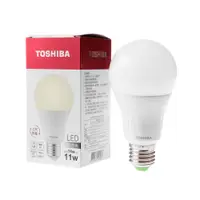 在飛比找特力屋線上購物優惠-[特價]TOSHIBA 11W 廣角LED球泡型燈泡 自然色