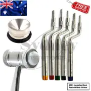 Bone Graft Mallet Hammer Offset Concave Tip Osteotome Non Slip Amalgam Well
