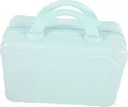 [MOTHNUR] Stylish Portable Makeup Case Suitcase Train Case for Cosmetics Jewelry Toiletries Durable Lightweight Travel Friendly Organizer for Travel Daily Use