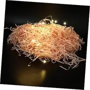 FRCOLOR Shredded Paper Filler 50g Glitter Paper Shreds for Wedding Present Box Packaging Shiny Tissue Paper Color