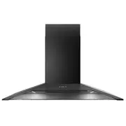 Sirius 90cm Canopy Rangehood with SEM1 Motor - Matte Black