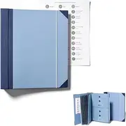 HIDOSNG documents Organizers, 2024 New Folio Folders with Pockets, Family Important Documents Organizer for Paper, Certificate, Bill, in Case I Go Missing Binder