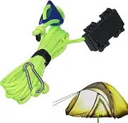 Vitsrisea Luminous in the dark, glowing in the dark, glowing rope tent, wind rope light, lightweight tent cord, camping rope, outdoor camping equipment for tarp canopy shelter