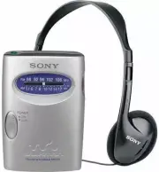 Sony SRF-59 SILVER AM/FM Walkman Stereo Radio