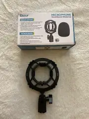 Etour Microphone Suspension Shock Mount for Recording