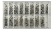 Watches Eyeglass Screws 900 Assorted Mini Glasses w Storage Case Repair Watch