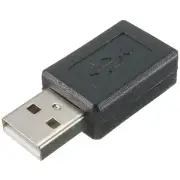5 Pcs Micro USB Female to USB A Male Adapter Converter Connector Male Female Phone