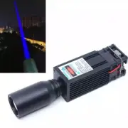 450nm 10W Blue Light Fat Beam Laser Module 12V PWM Landmark Laser Lamp
