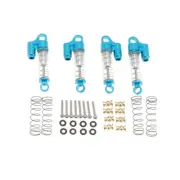 1/24 4Pcs New Alloy Double Tube Shock Absorber Dampers For RC Axial SCX24 90081