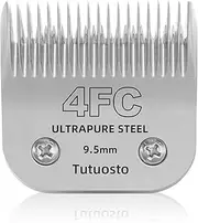 4FC Clipper Blades Pet Grooming Clipper Replacement Blades Detachable Blade Compatible with andis/wahl/Oster Dog Clippers