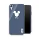 Disney 迪士尼 米奇印花鏡面手機殼 藍色+手機螢幕保護膜