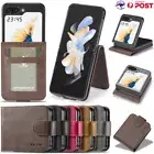 Magnetic Leather Case Shockproof Stand Cover For Samsung Galaxy Z Flip 6 5 4 3