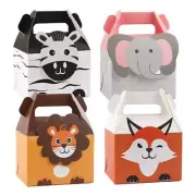 20Pcs Animal Party Bags, Gift Bags, Small Bags for Kids Party, 4 V3