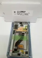 Samsung Galaxy Note 10 Plus Glow Silver LCD Display Screen Digitizer Frame N975