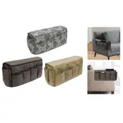 Sofa Armrest Organizer Arm Chair Bedside Caddy for Glasses Cables Apartment