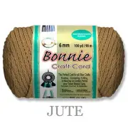 Bonnie Macrame Craft Cord 6mm 100yd Jute