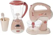 Abaodam 1 Set Pretend Play Mini Fake Juicer Mixer Kitchen Accessories for Fun Sensory Play Safe Material for Boys