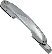 Front Door Outer Handle Chrome Rear Left&Right Door Open Catcher Compatible for Hyundai Tucson 2005-2009(Front Right)