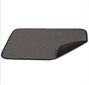 Washable Pet Dog Pee Pad Reusable Cat Puppy Training Wee Absorbent Mat Pads Bed (XL:70 x100cm-Grey)