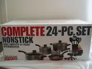 NEW in Box Tools of the Trade Cookware Non Stick Basics Complete 24 Piece Set