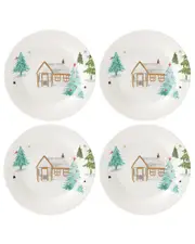 Lenox Balsam Lane 4pc Tidbit Plate Set