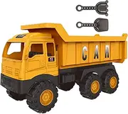Construction Toys, Sandbox Trucks, Plastic Toy Vehicles for Outdoor Beach Sand Play, Ideal Gifts for Boys Kids Toddlers 3-8 Years