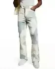 NEW Amiri Patchwork Flare Jeans Alabaster Size 34 Classic Five Pockets Sold Out
