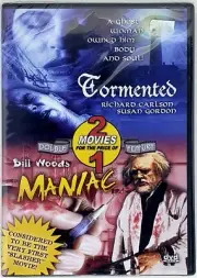 TORMENTED/MANIAC DVD 2006 Bert I. Gordon Dwain Esper CULT HORROR movies