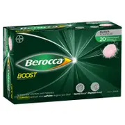 Berocca Boost Guava Flavour Effervescent 20 Tablets