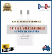 5V 1A USB Wall Charger Adapter with AU Plug – Fast Charging for Devices